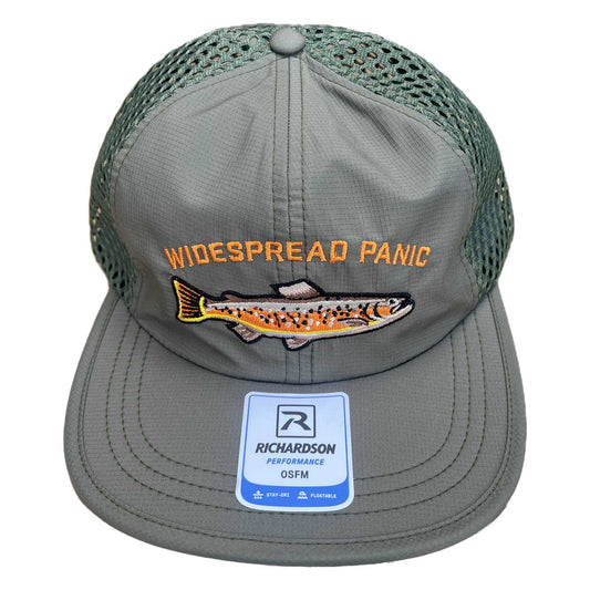 Trout Hat on a Richardson Performance Hat