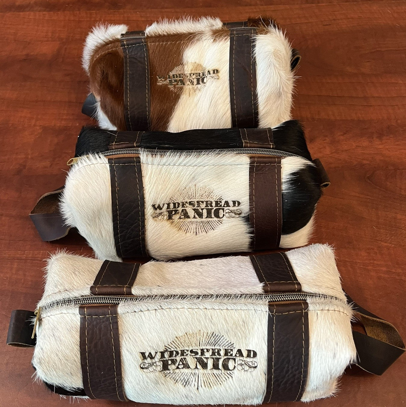 Widespread Panic handmade custom leather DOPP Kit