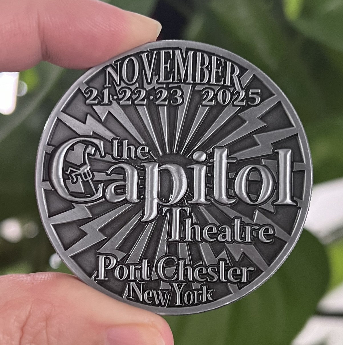 2025 Capitol Theatre- Port Chester, NY  Event Coin