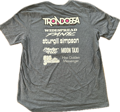 2018 Trondossa event shirt with band names