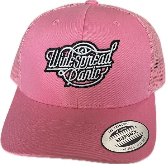 Pink Scroll Logo Hat