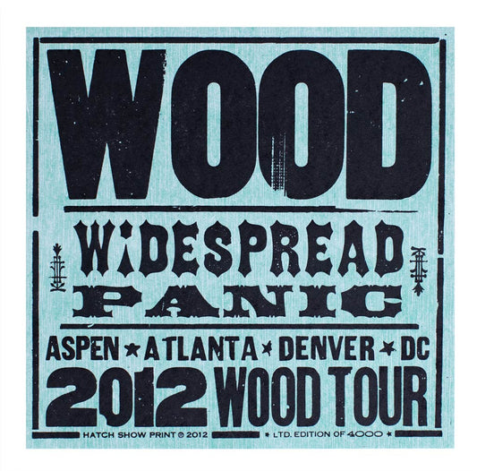 An image of the 2012 Wood Hatch Print Poster