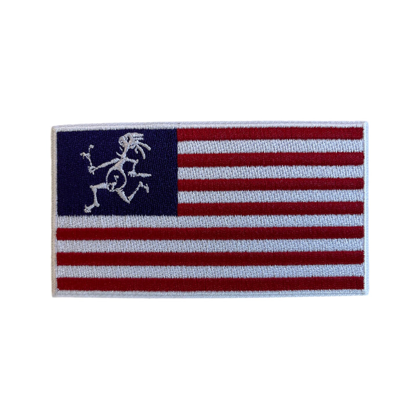 American Flag Note Eater Patch