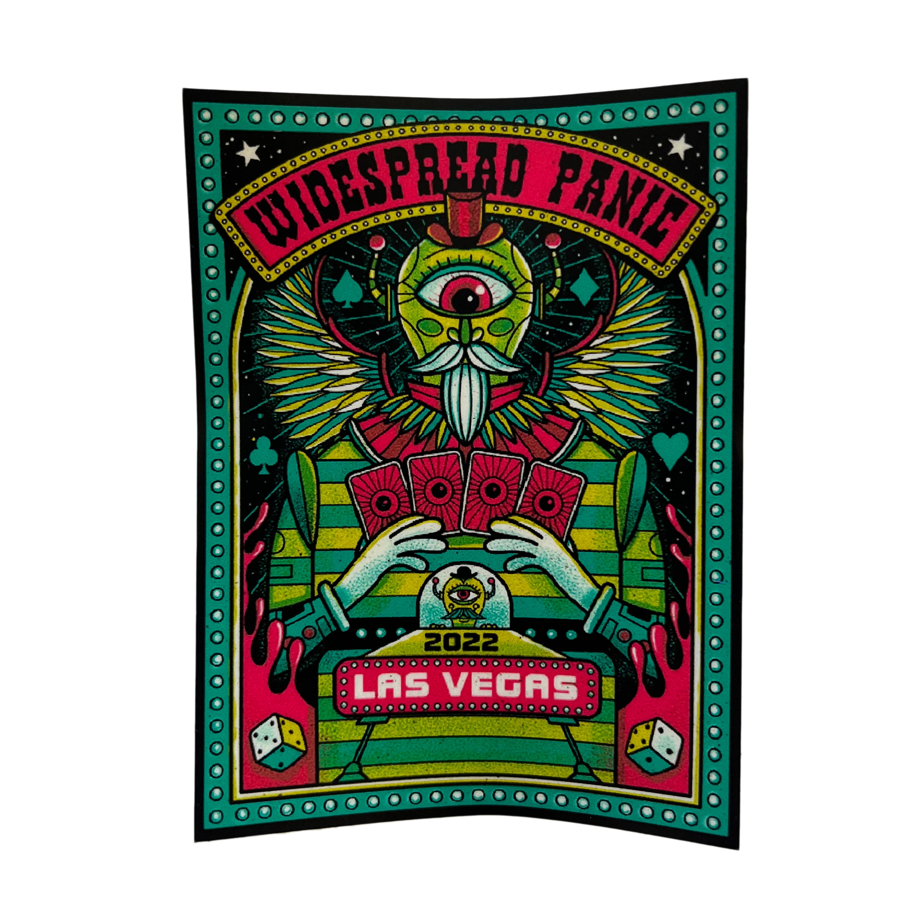 2022 Las Vegas Event Sticker – Widespread Merchandise