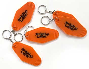 Miss Kitty's Lounge Keychain